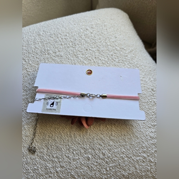 FREE PEOPLE, From Dusk Till Dawn Choker, Rose, NWOT - Picture 6 of 7